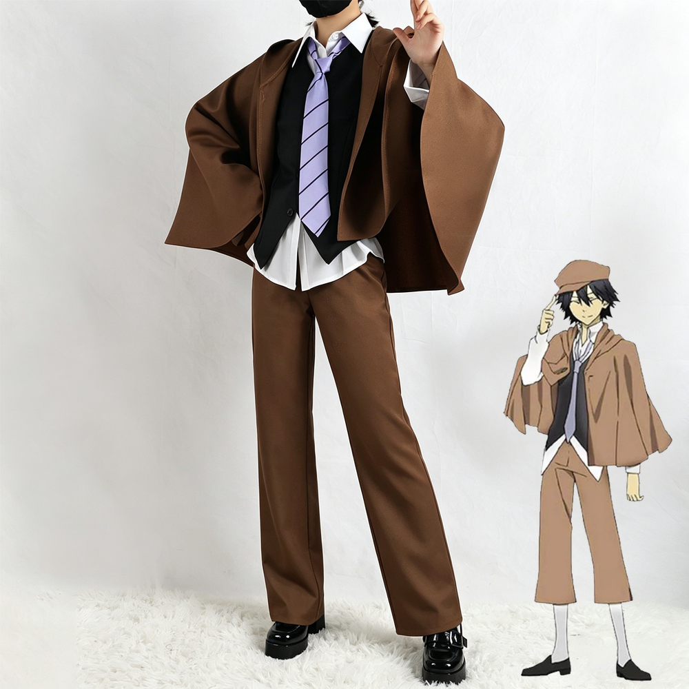 Board Game Yokohama - Kostium Cosplay Edogawy Ranpo, strój detektywa