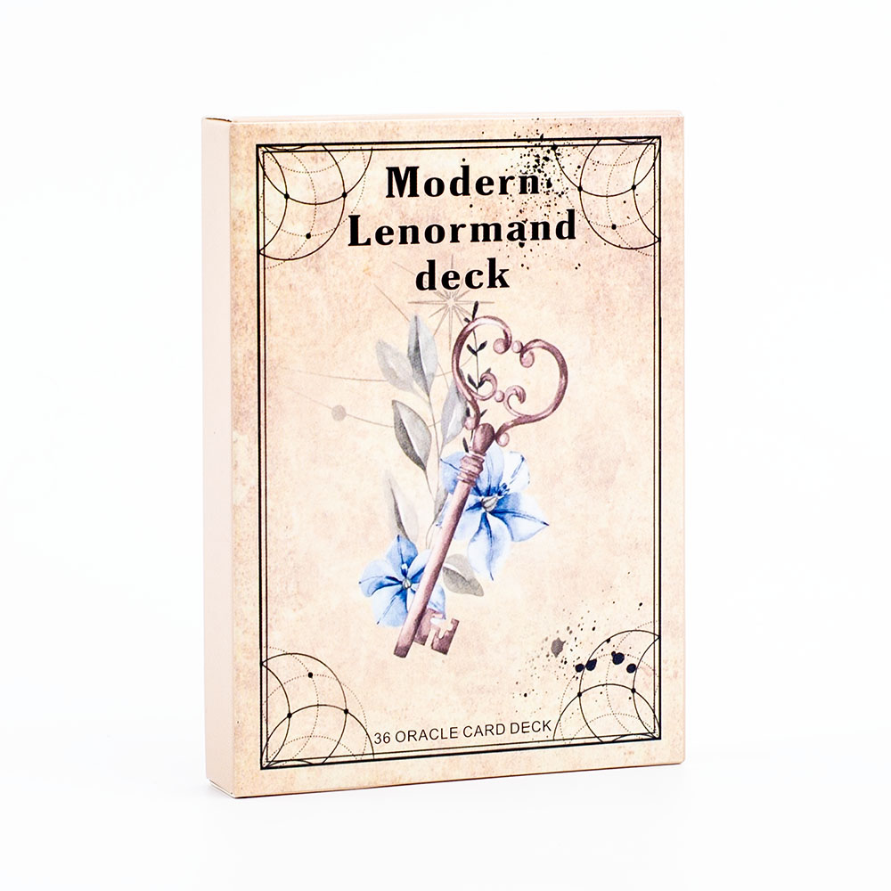 Board Game Illustration - Nowoczesna gra planszowa Lenormand Deck Wersja