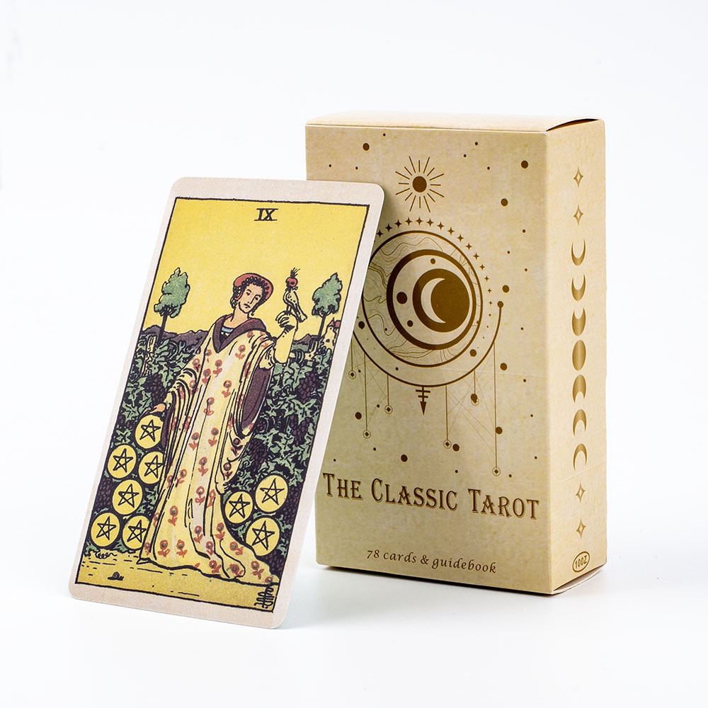 Board Game Illustration - Klasyczna gra planszowa Tarot dla początkujących
