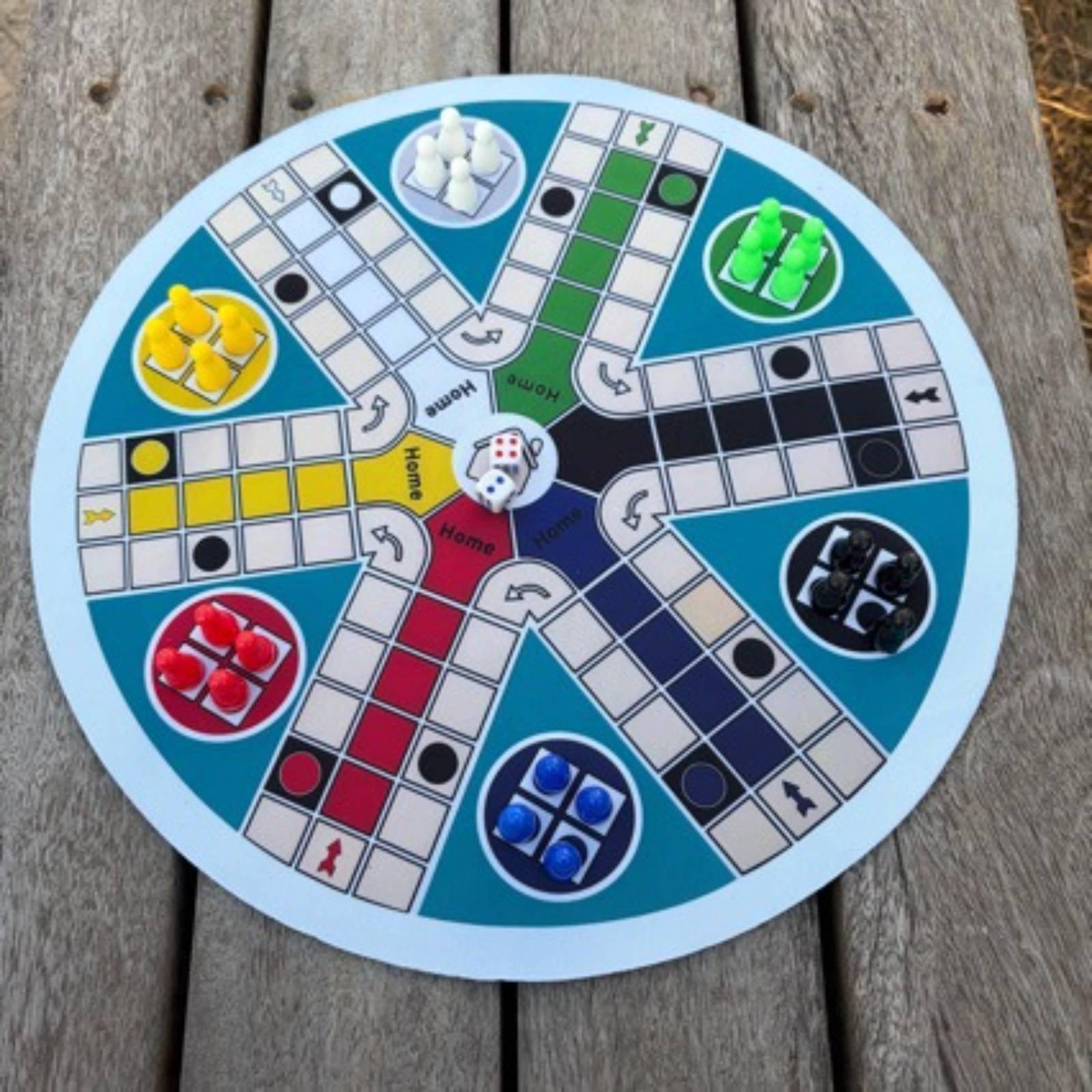 Board Game Ludo - Składana mata do gry w szachy