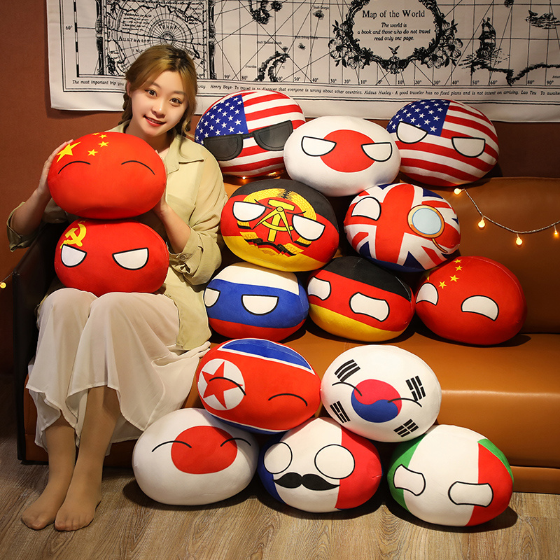 Board Game Yokohama - 10-40cm Polandball pluszowe zabawki Countryball USSR