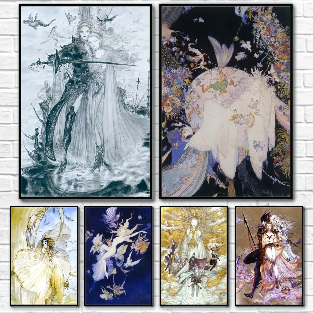 Board Game Yokohama - Yoshitaka Amano Final Fantasy Gra Luksusowy