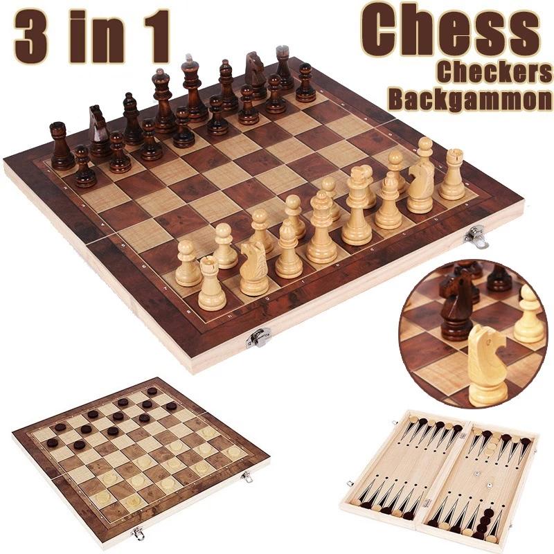 Szachownica 3 w 1, składana dr – Board Game Vantage recenzja i cena