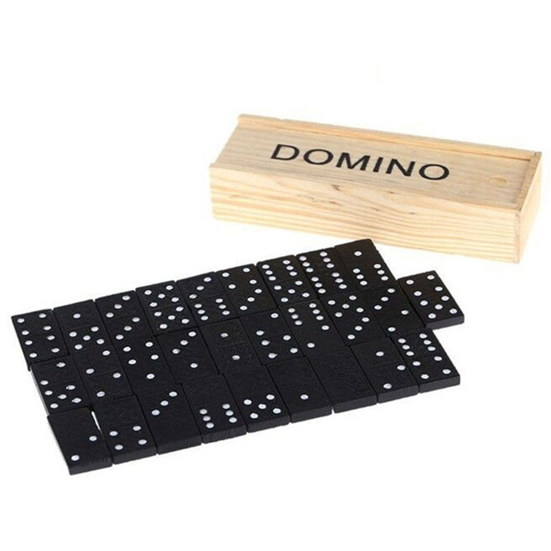 28 sztuk/zestaw Drewniane Domi – Board Game Ludo recenzja i cena
