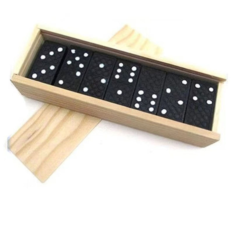 28 sztuk/zestaw Drewniane Domi – Board Game Ludo recenzja i cena