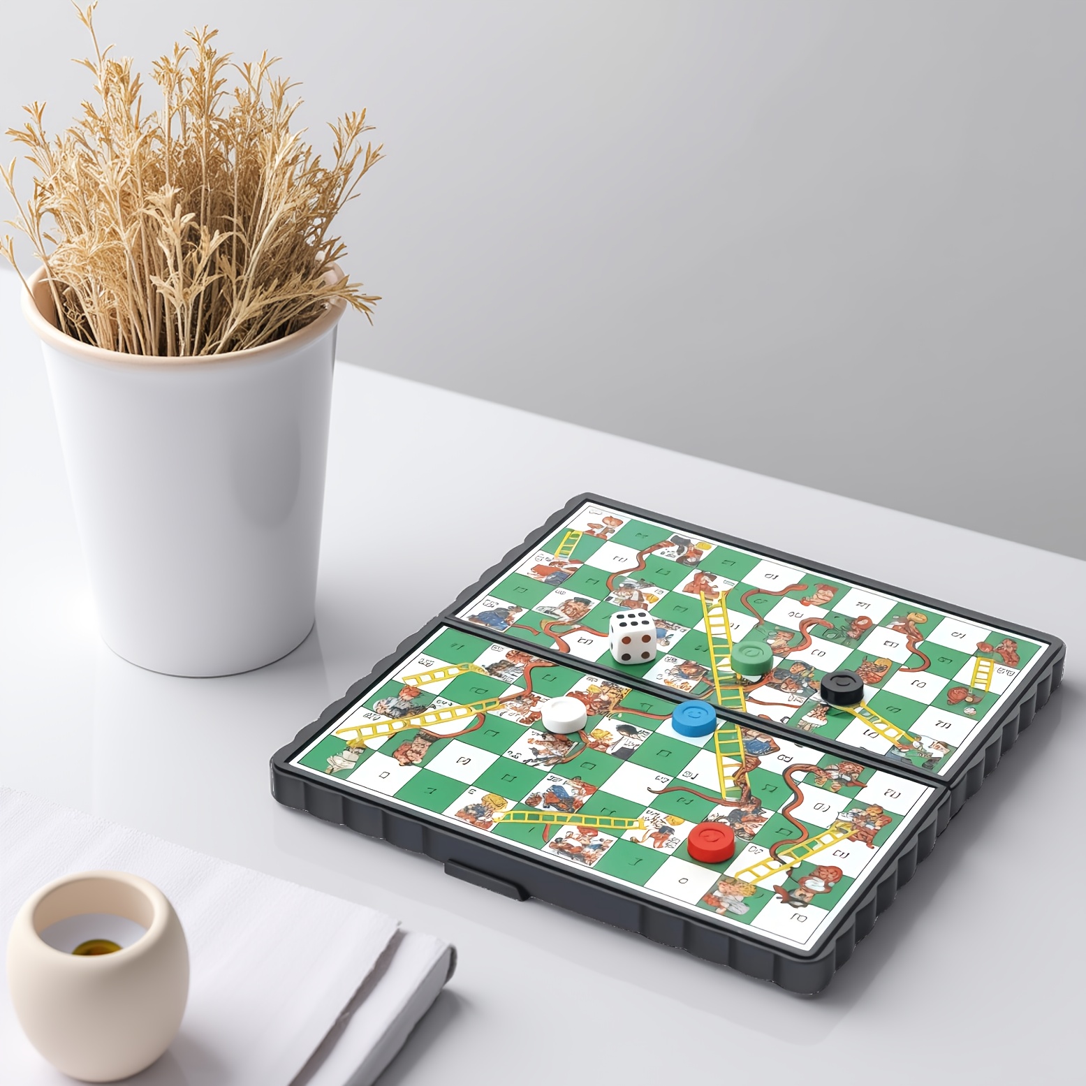 Przenośny Składany Zestaw Gry  – Board Game Ludo recenzja i cena