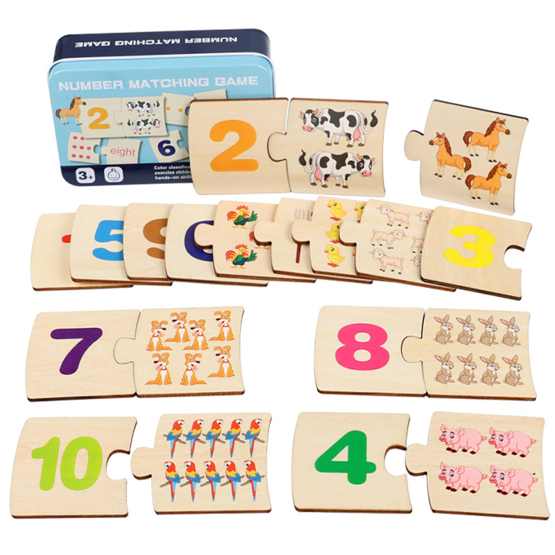 Drewniane puzzle dla dzieci z  – Board Game Idea recenzja i cena