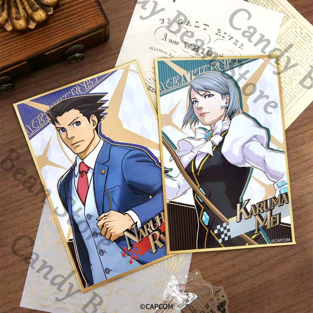 Oryginalny Anime Ace Attorney  – Board Game Illustration recenzja i cena